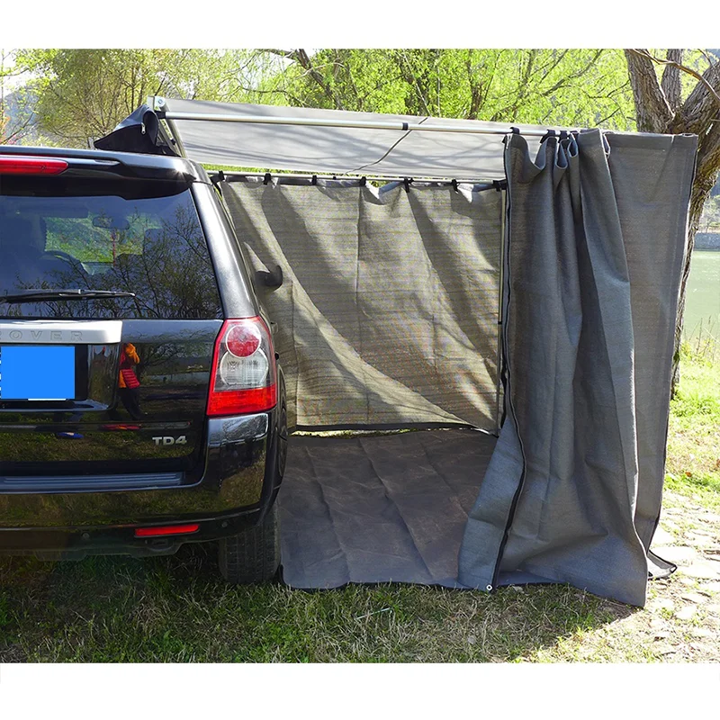 Car Side Awning With High Quality Waterproof  Offroad Car Side Retractable Awning 4*4 For Outdoor Camping
