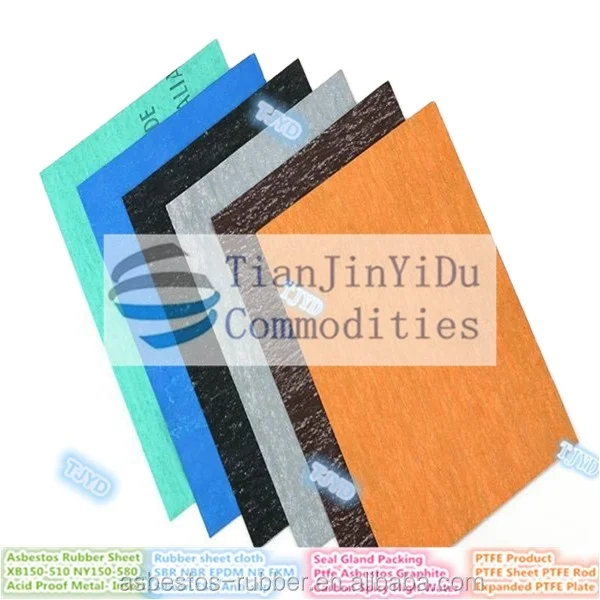 oil resistant non-asbestos rubber gasket sheet