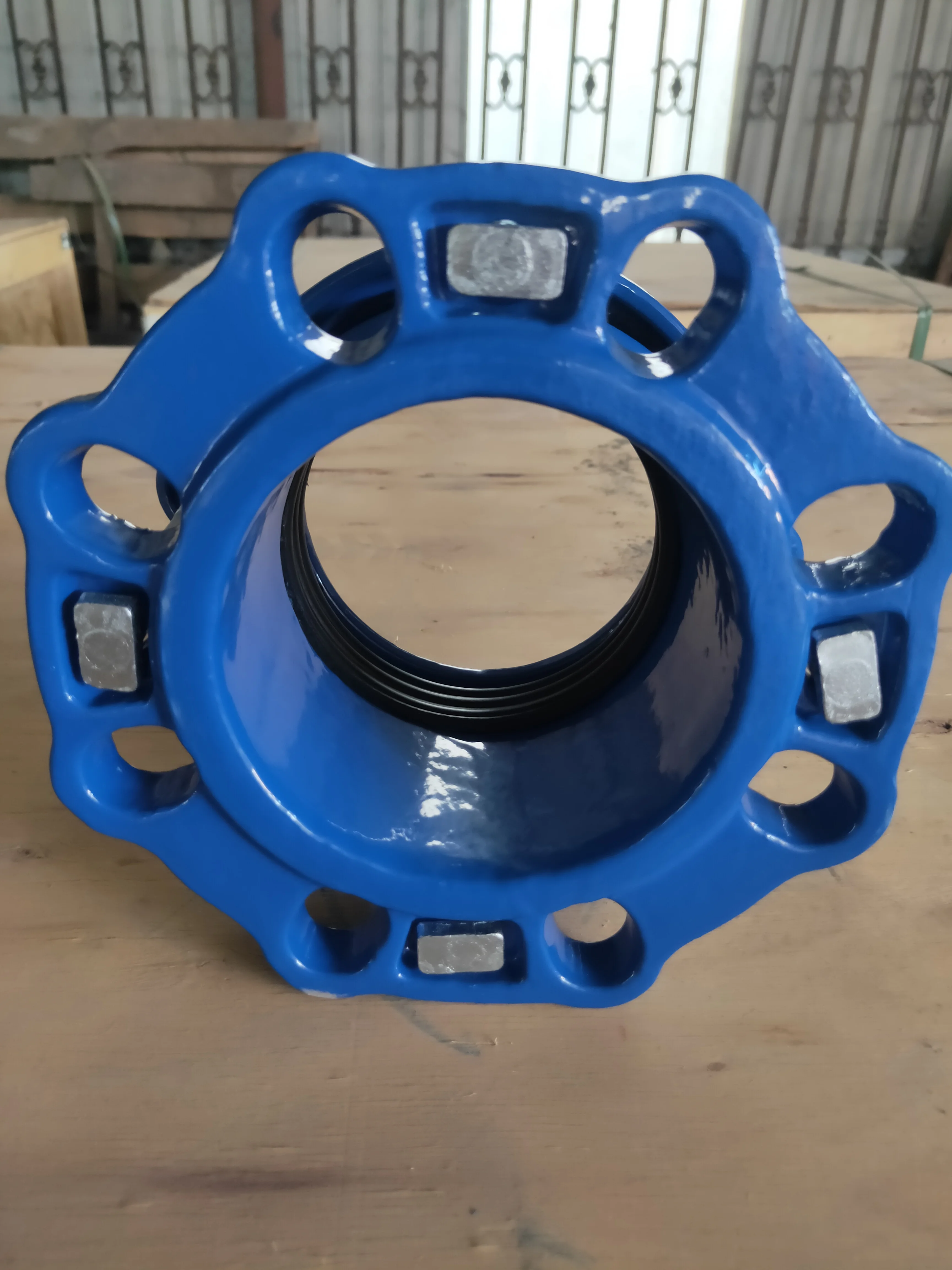 JGD42-16 Ductile Cast Iron Hdpe DIN to ANSI Flange Adapter