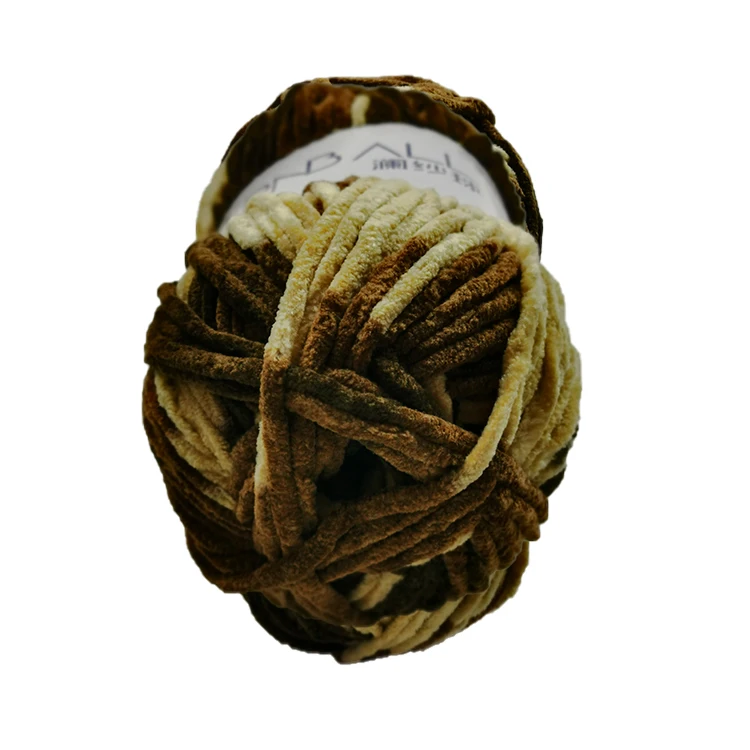 
Spun Woven 100%polyester Fabric Polyester Handknitting Textile Yarn 