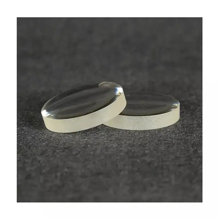 High transparent plano convex lens 300mm K9 glass customized coating optical plano lens