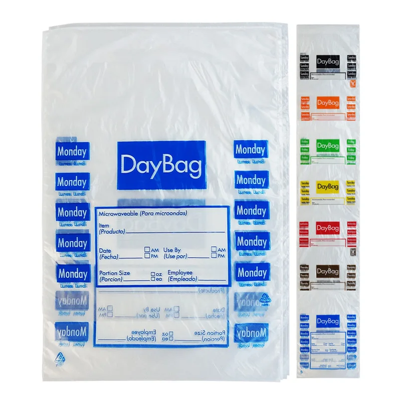 Poly Transparent Hdpe Clear Disposable Pe Polythene Food Packaging Plastic Bag