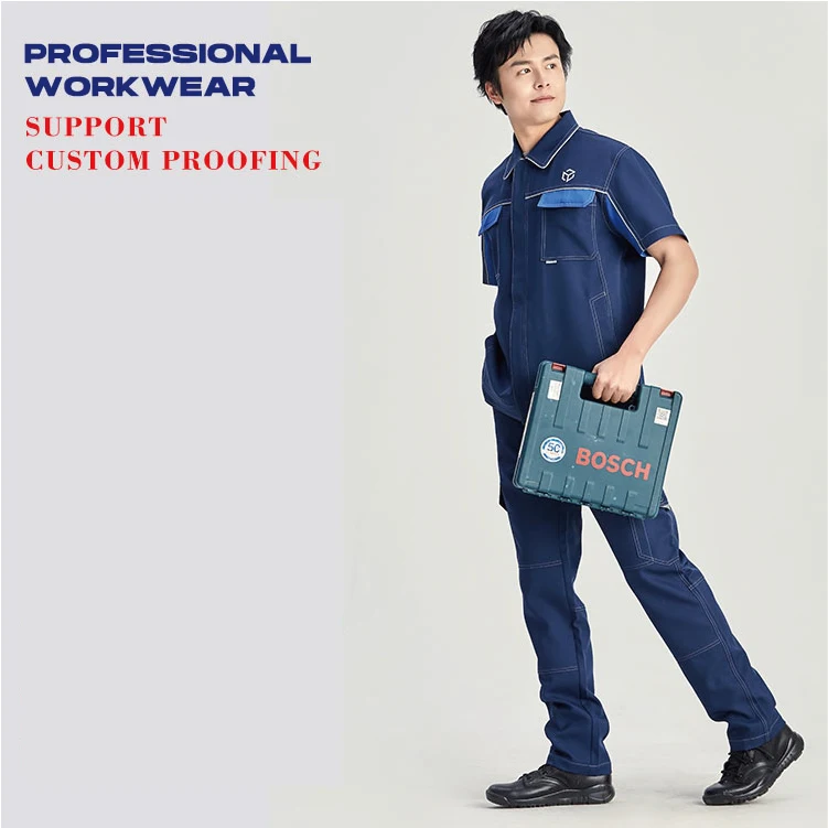2022 Wholesale Women Mens Uniform Construction Clothing Working Set Softshell Trouser Uniforms Workwear Work Clothes