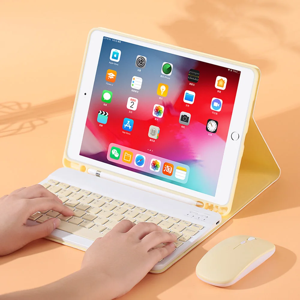  Чехол с беспроводной клавиатурой для Ipad