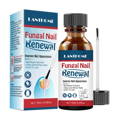 
LANTHOME Best Effective Anti Fungus Nail Treatment Strong Fungus Removal Serum 