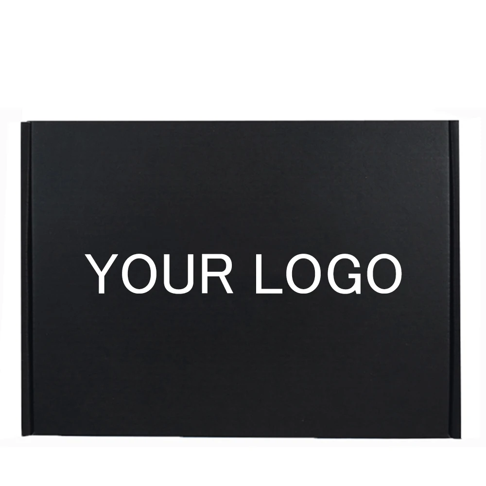 Wholesale 300PCS Lot Mailer Shipping Carton Paper Corrugated Box Foldable Postal Delivery custom printed shipping boxes