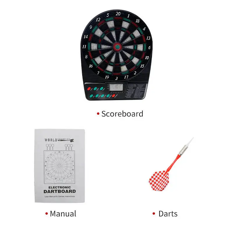 Portable Exquisite Gift Box Package Darts Game Electronic Scoreboard for Family Company School Team Playing Digital Dartboard