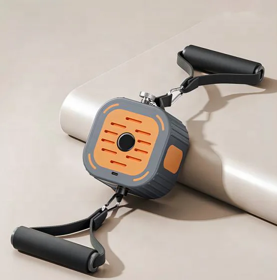 Multifunctional Power Pump Fitness Equipment Cable Machine with Adjustable Resistance Bands Portable Pocket