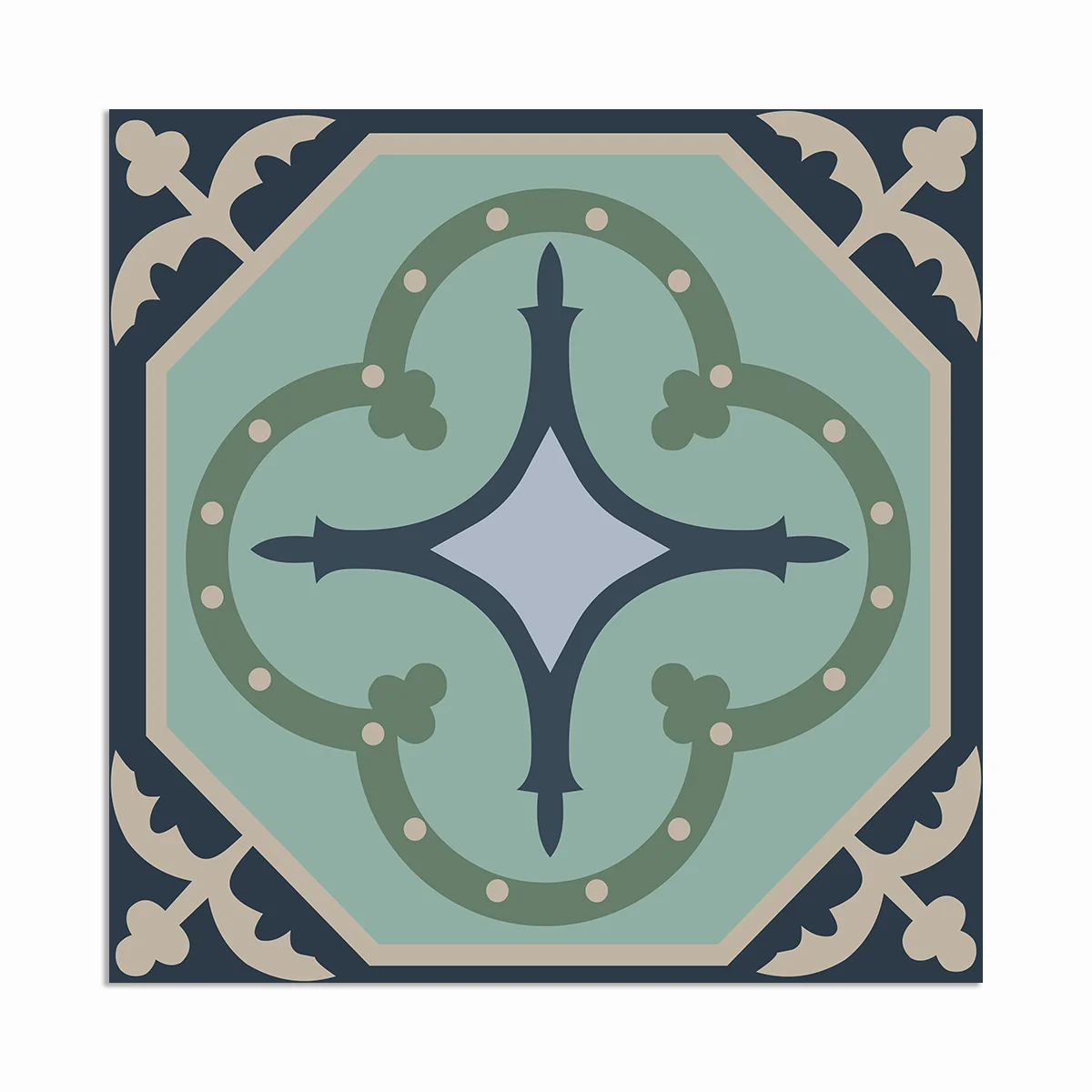 Made in China pvc laminated flooring with designer pattern