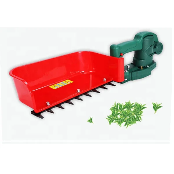 Electric mini tea leave harvesting harvester one-man tea plucking picking machine