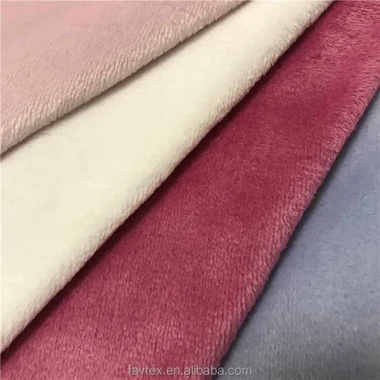 100% Polyester Cheap Bulk  PD Flannel Fabric