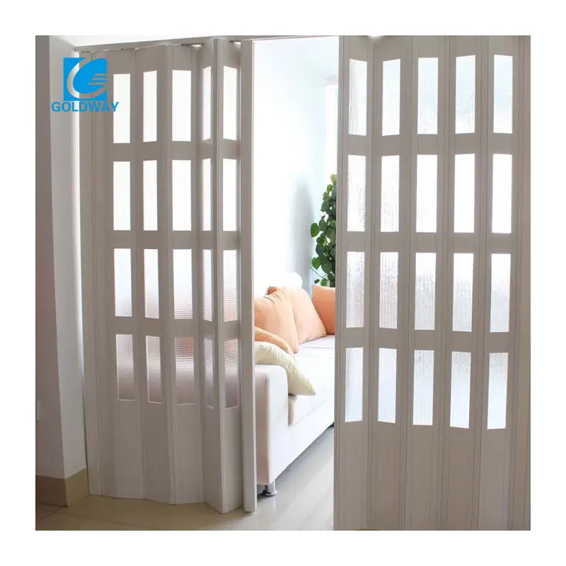 High Quality Hot Sale Plastic Folding Door for Bathroom