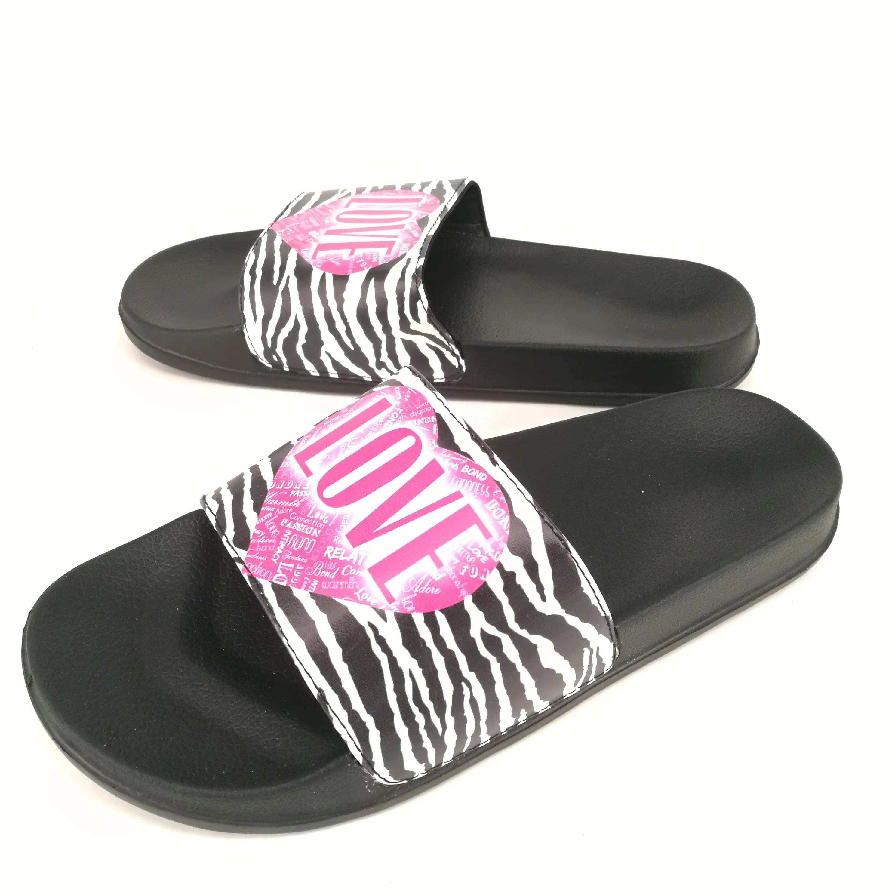 
2020 EVA Slide Sandal Leather Women Men Slide Slippers 