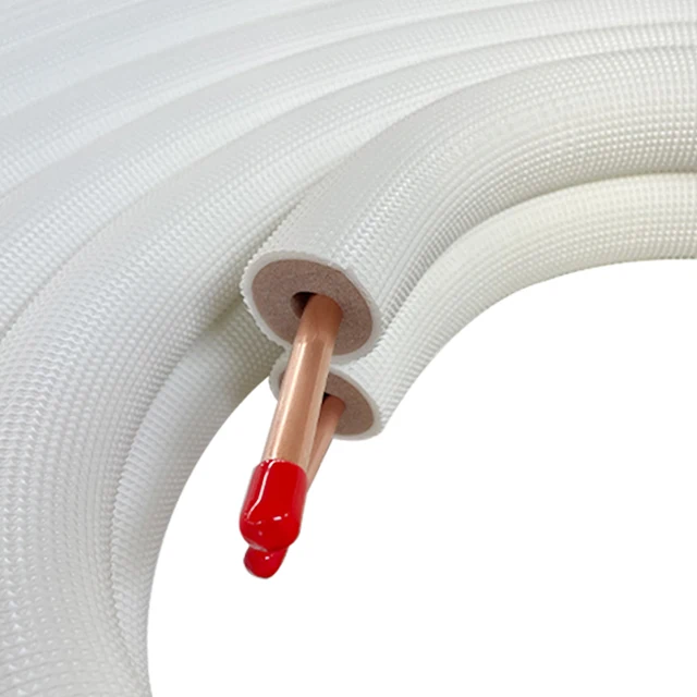Best Price of White Pre-Insulated Copper Tube for Air Conditioner