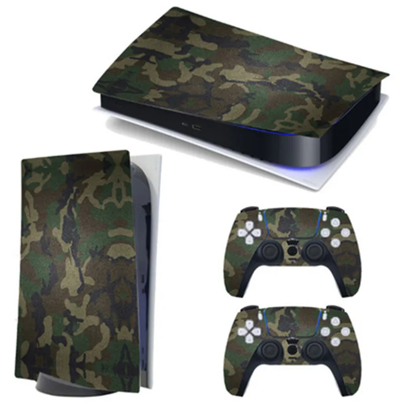 
A1 Custom Design Faceplate Shell Pvc Vinyl Decal For PS 5 Ps5 Playstation 5 Case Cover Ps5 Console Skin Sticker 