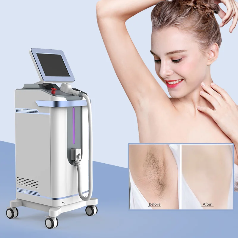 808Nm Diode Laser Hair Removal Machine for Sale at Wholesale Price Commercial Laser Spa Equipment Salon For Sale