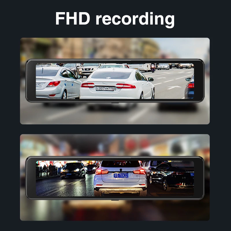 Phisung P70 12inch Android 8.1 ADAS Mirror 4G Car DVR With GPS Navigation and WIFI BT 2G+32G