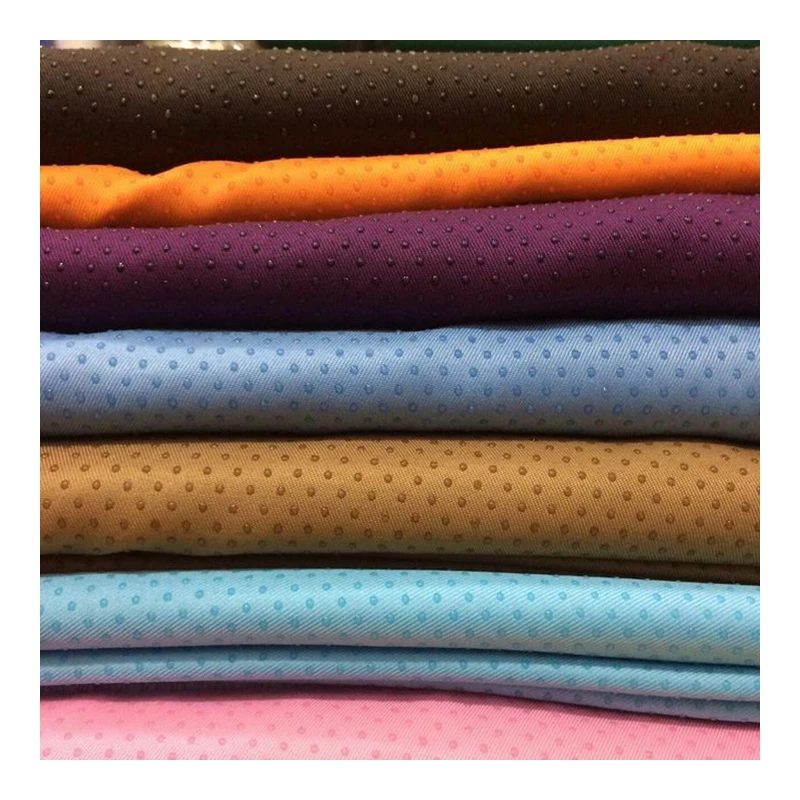 polyester anti slip fabric non slip fabric