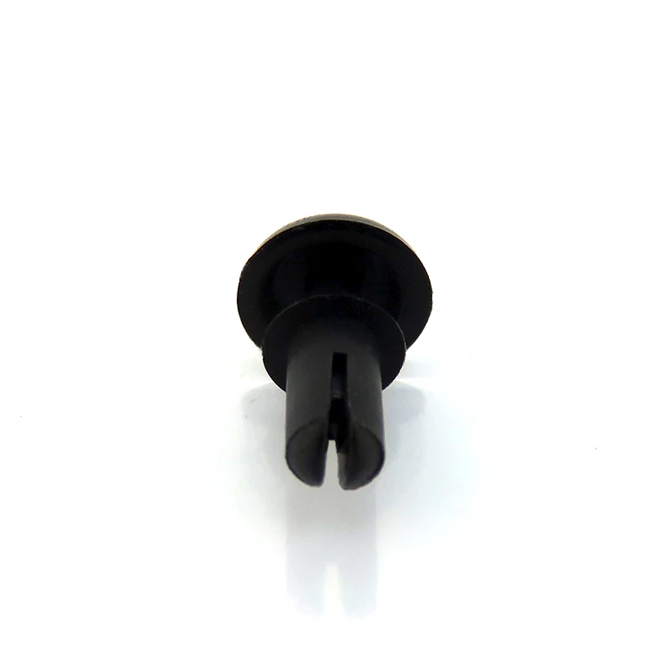 Free Sample Flat Plastic Snap Rivets Black Plastic Nylon Barbed Rivets Ratchet Black Nylon Push Rivets
