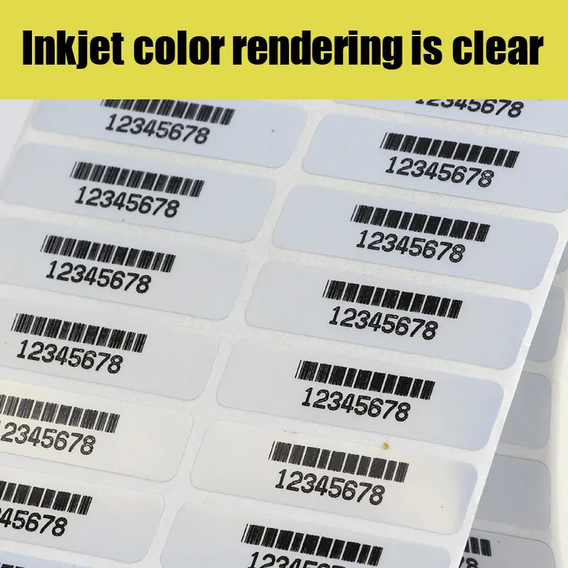 China label manufacturer oem glossy sticker self adhesive inkjet paper stickers label 230g for laser inkjet printer