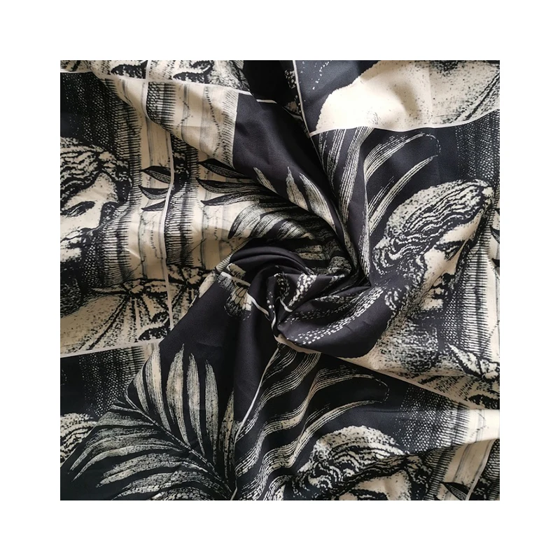 2021 new style 60s Light weight 100% COTTON POPLIN printing  fabric for garment