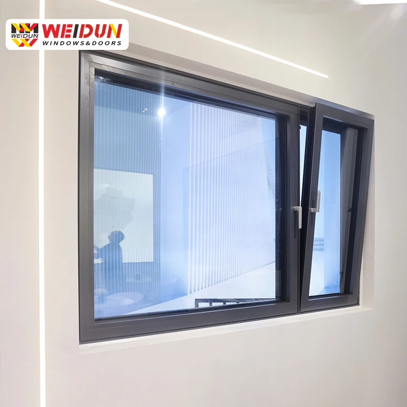 VF99 hot selling soundproof thermal insulation aluminum casement window house windows for private and commercial building