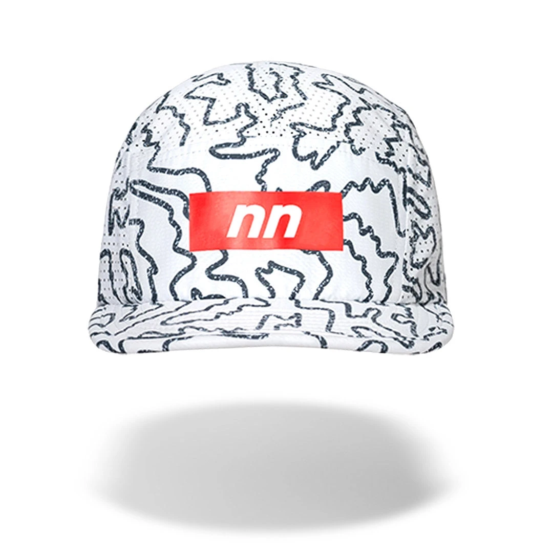 High Quality Custom Embroidery Logo Waterproof Mesh Hat 7 Panel Running Cap Camp Hat Sports Hat