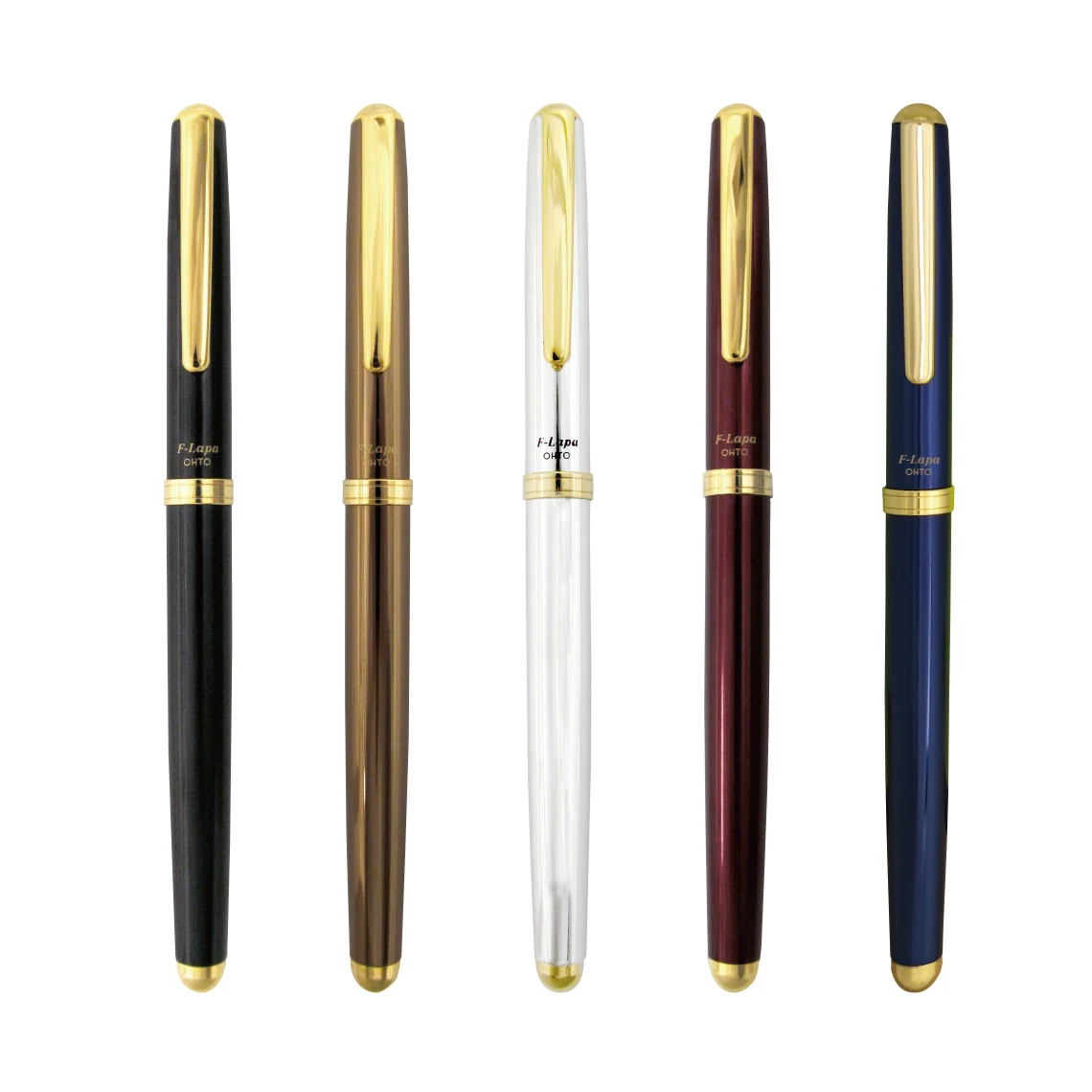 Japan Metal Wholesale Fountain Pens With Elegant Gold-colored Trim