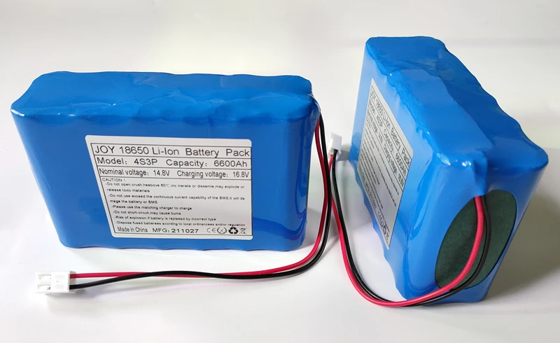 LED Stage Lighting Audio Music DV System  Lithium Ion18650 4S3P 14.8V 6600mAh Li Ion Battery Pack