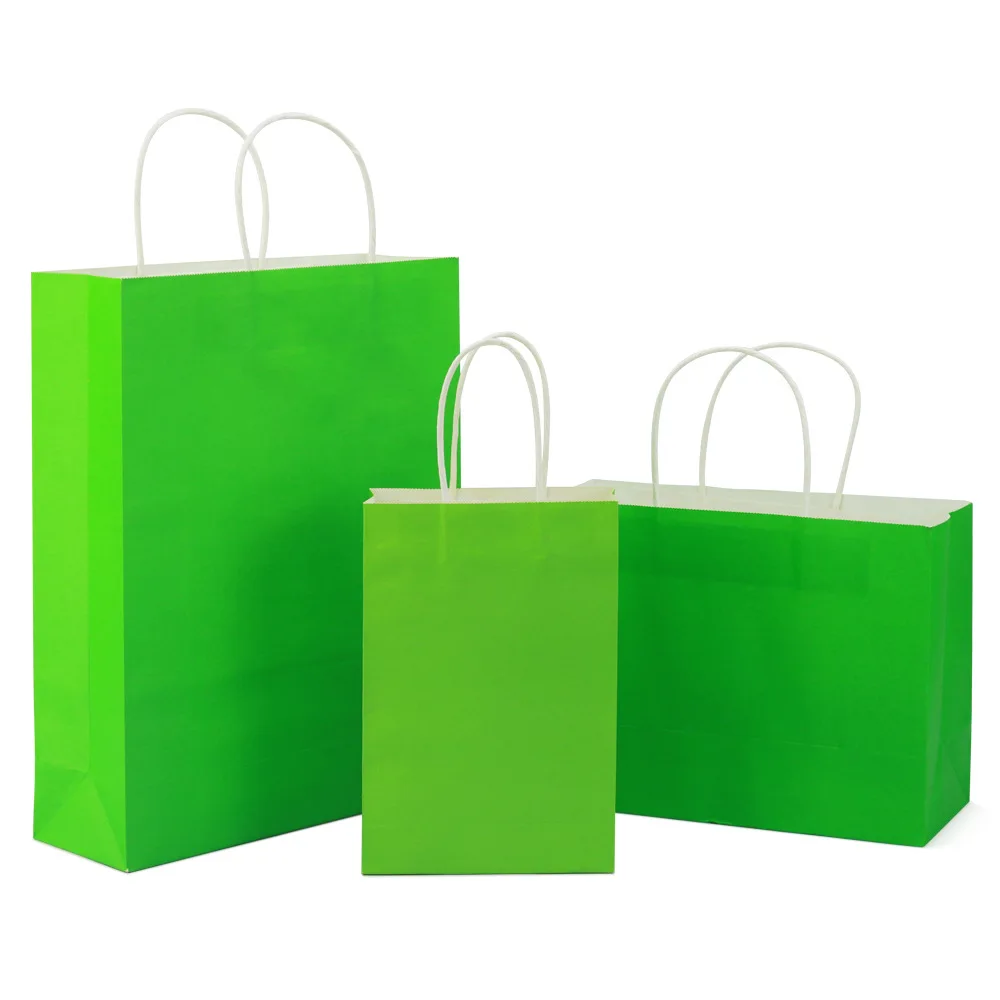 Custom Food Packaging Paper Bags  With Logo  Delivery Paper Food Bags For Food  Brown Paper Kraft Bag Custom