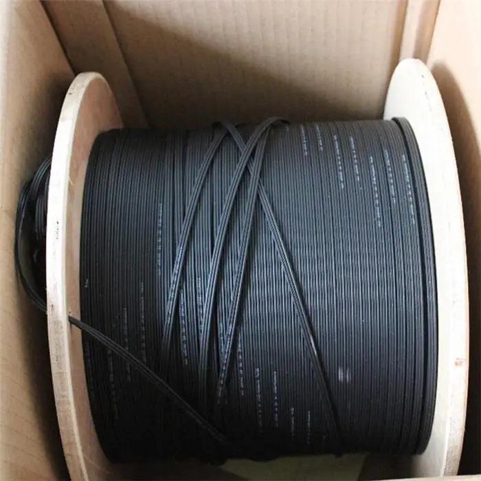 1 fiber 2 fiber ftth drop cable  Fibre Optic Network ftth optical drop cable patchcord  sc/apc  sc/upc