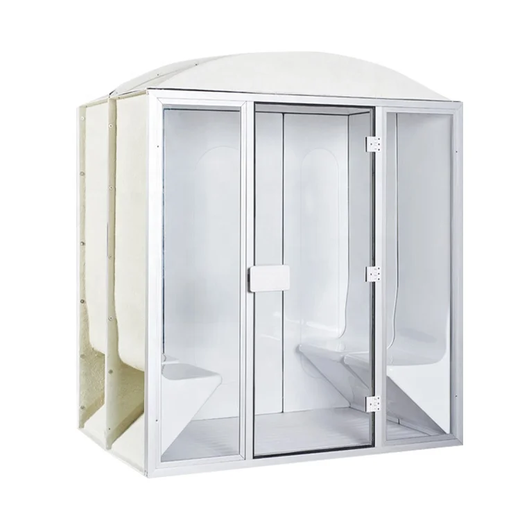 Home wet steam bath 2 person use customized accepted sauna steam room