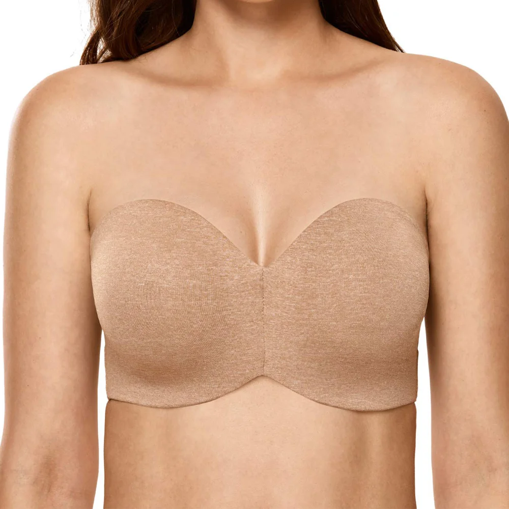 Минимайзер на косточках поддержка без бретелек большая грудь бюстгальтер женский без подкладки вечернее платье бюстгальтер