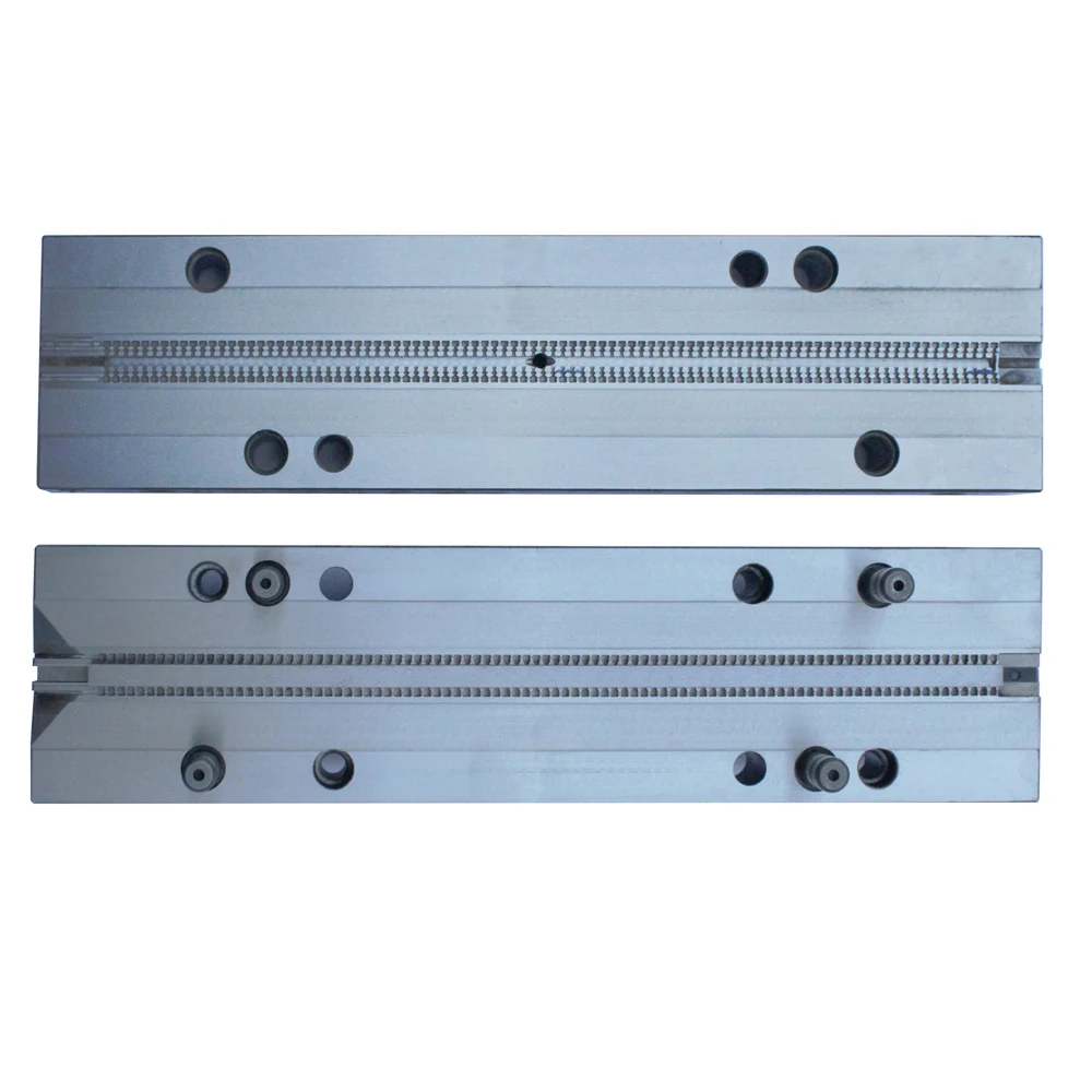 long chain plastic zipper mould
