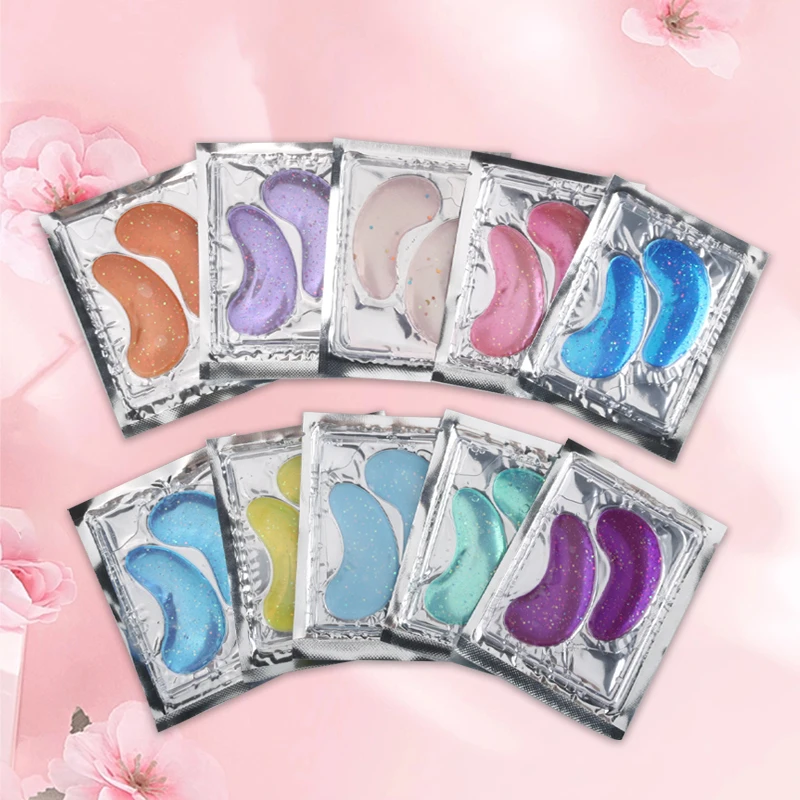 Private label OME custom 24k gold collagen Remove black circles under the eyes eye mask gel