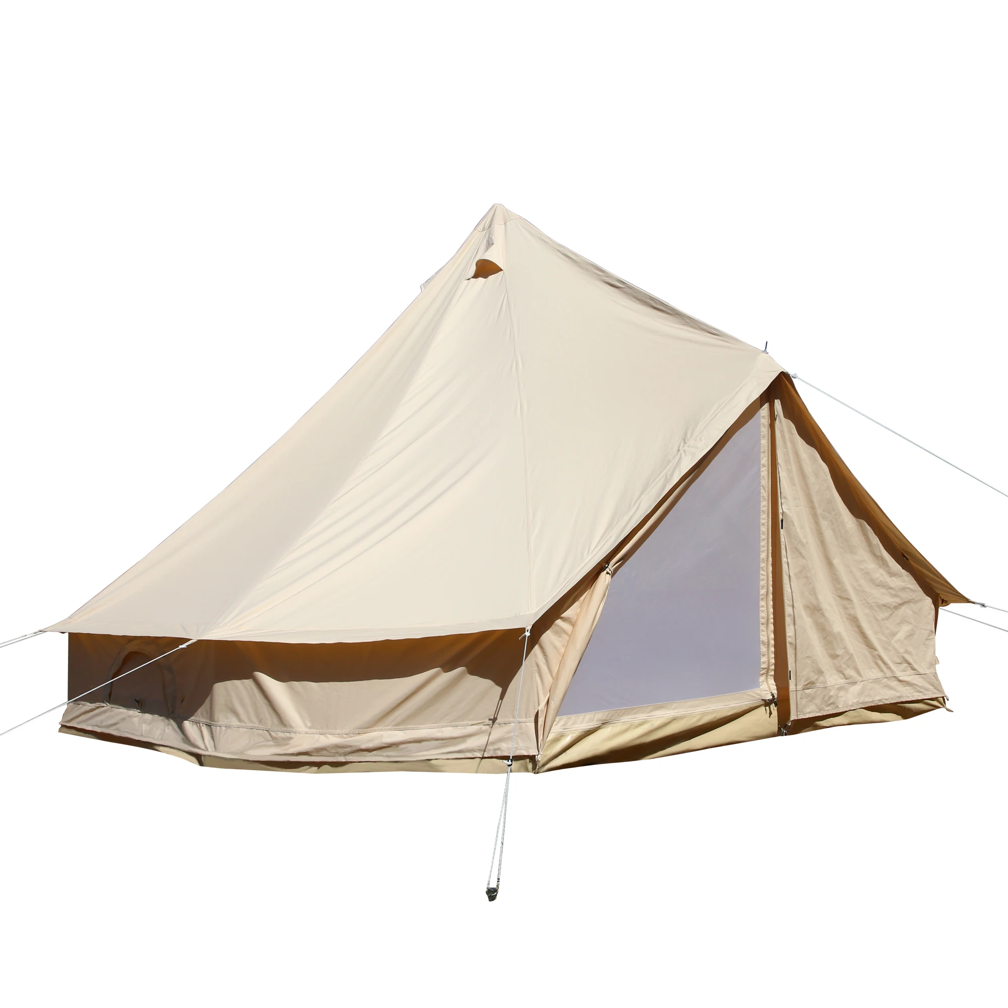 wholesale outdoor waterproof canvas teepee / tenda camping / luxury resort tent