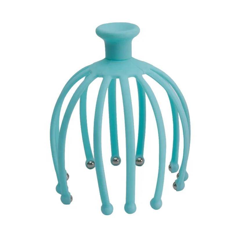 Hot Selling head scalp massager Octopus shape hair scalp massager stress relax hair massage