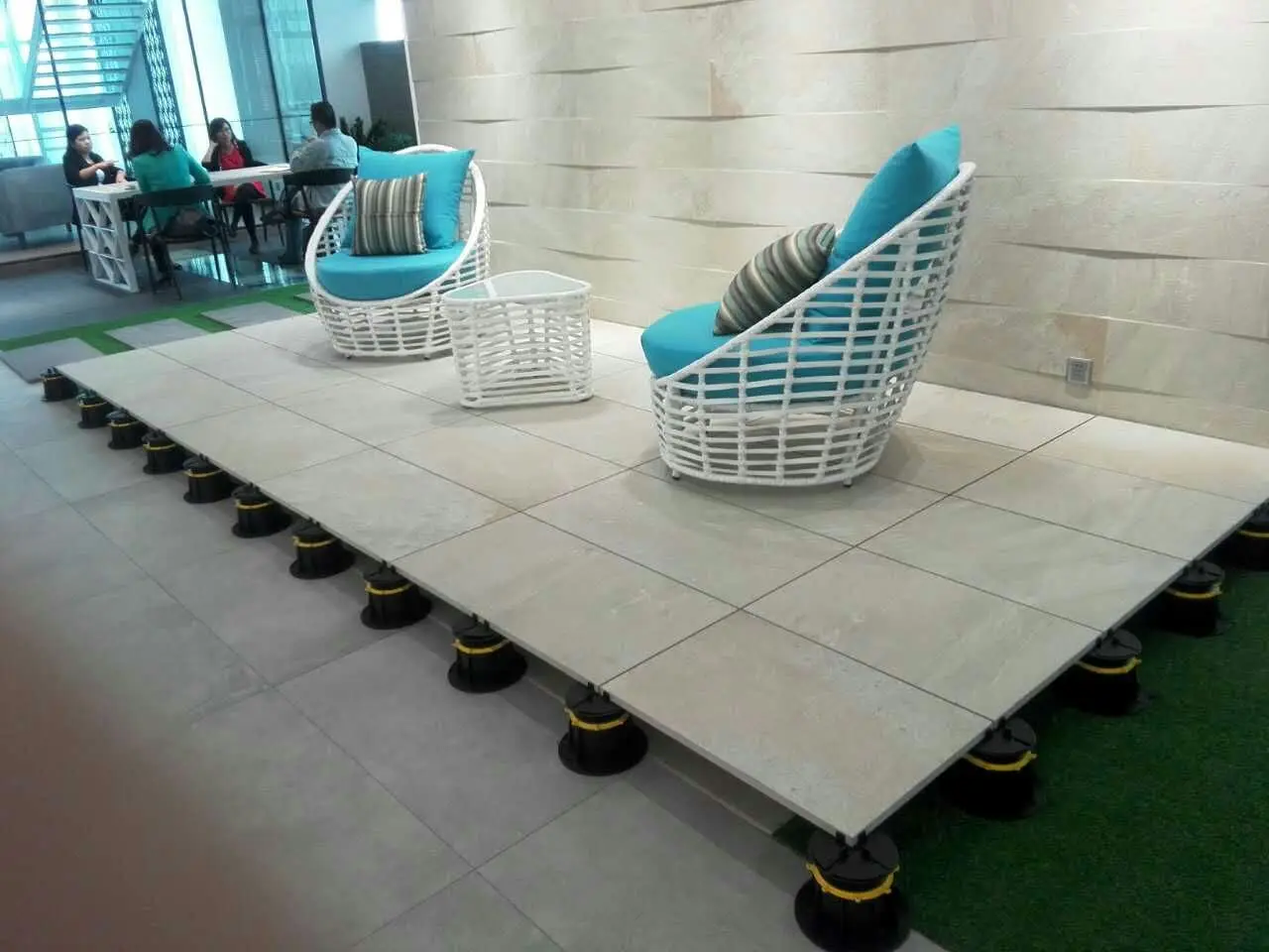 Flooring Accessories Supports Pool Decking Stone Tile Paver Terrace Adjustable Plastic Pedestal