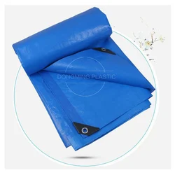 good quality blue color waterproof Tarpaulin Fabric