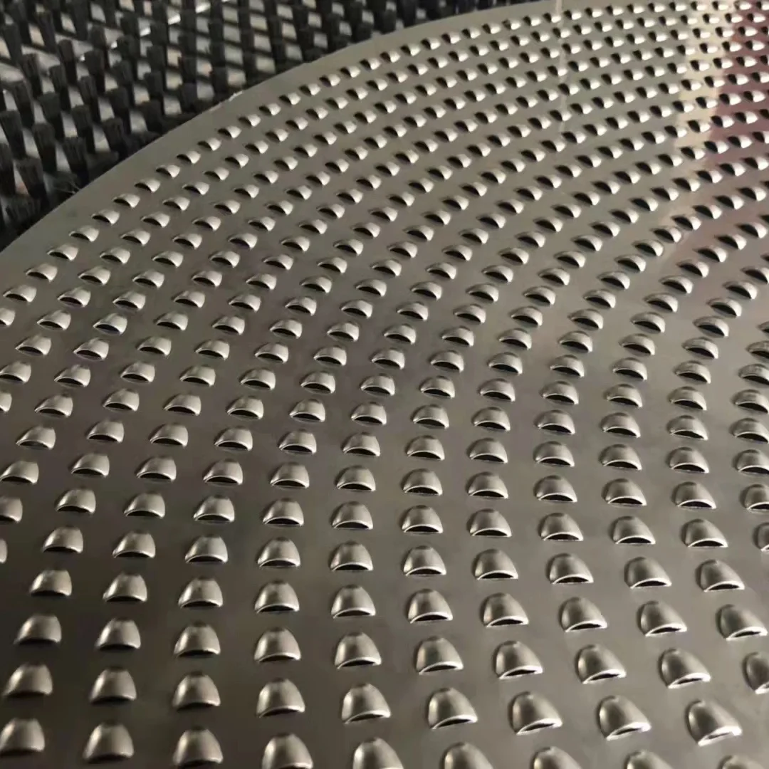 Wholesale decorative punching plate aluminum veneer round hole decorative mesh honeycomb aluminum plate metal plate