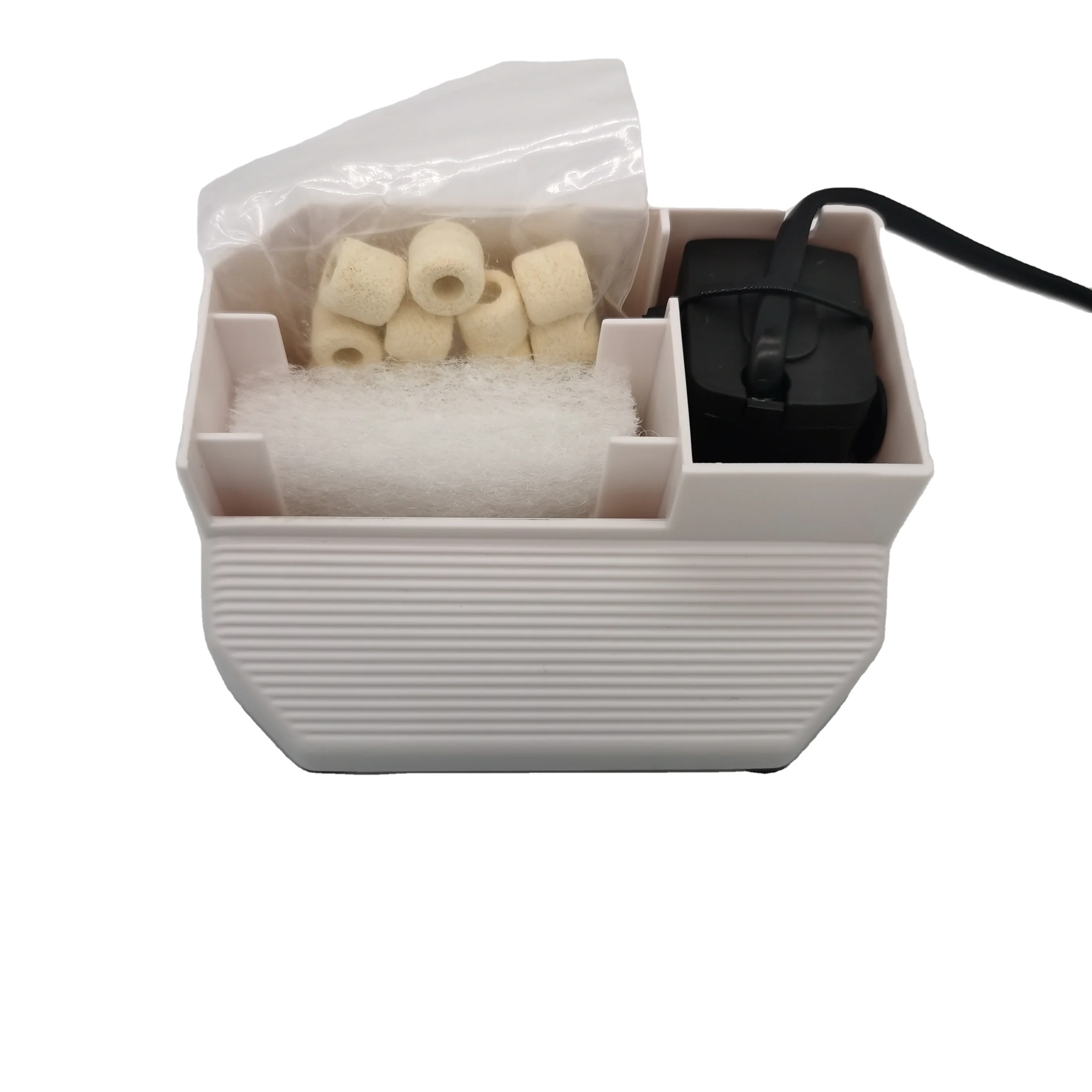 Turtle filter low water level filter mini small circular fish tank filter circulating household oxygenation and defecation