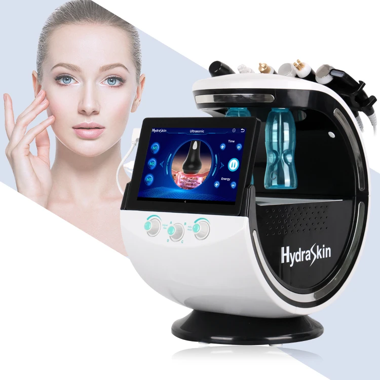 Portable Microdermabrasion Face Scrubber Machine Korea Aqua Peel Machine Hydra Peel Smart Ice Blue Skin Management System