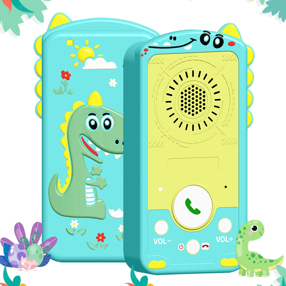 Easy-to-Use Walkie Talkie Instant Talk Walkie Talkie for Kids Cute Dinosaur Design No SIM Easy Use