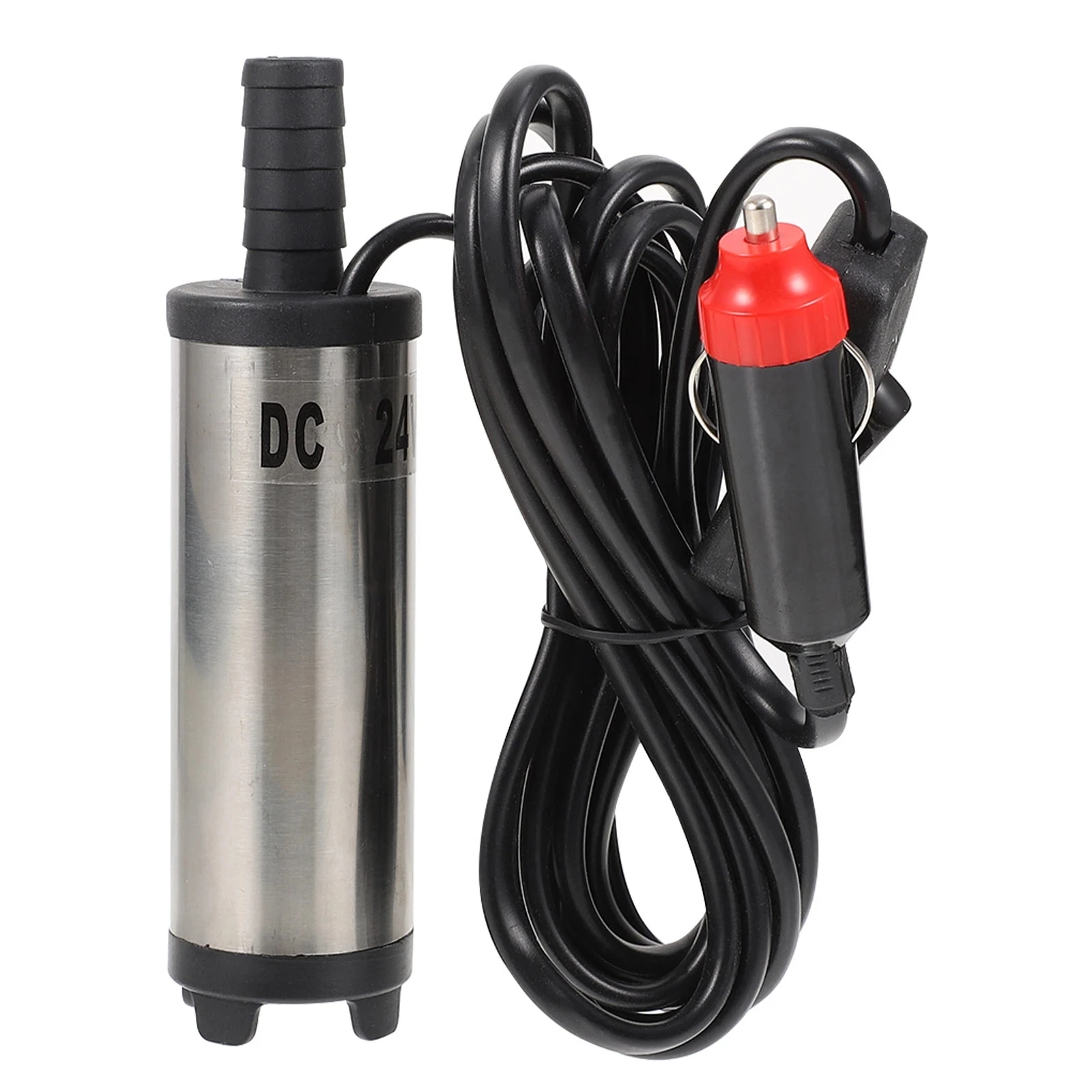 24V 12V DC stainless steel electric pump Diesel Fuel Water Oil Car Camping Fishing Submersible Transfer Pump