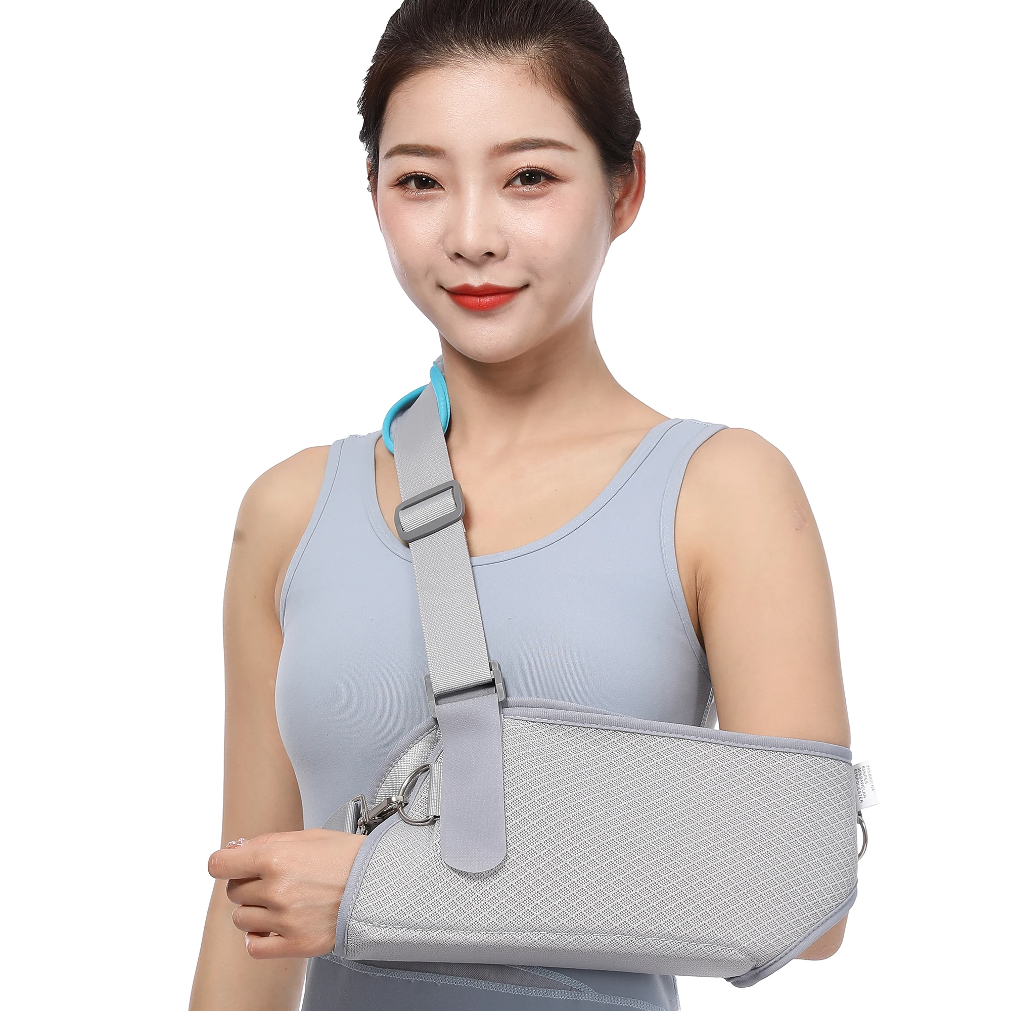 Medical Support Strap for Collar Bone Rotator Cuff Shoulder Injury Adjustable Breathable and Lightweight Immobilizer Arm Sling