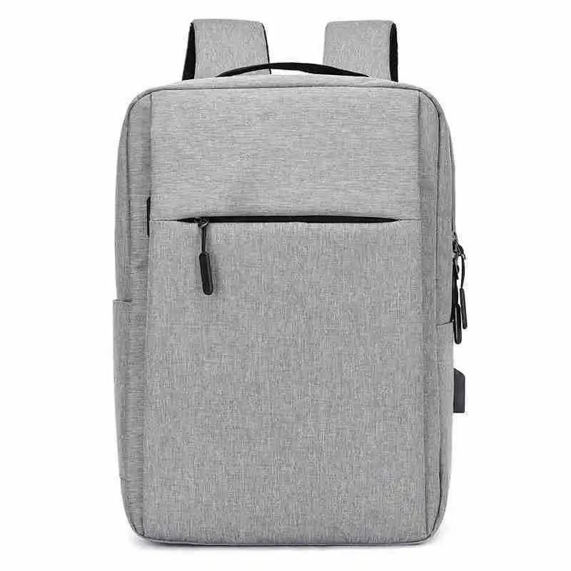 large capacity business nylon PU laptop Ecological Felt Laptop Bag backpack bags with usb charging port