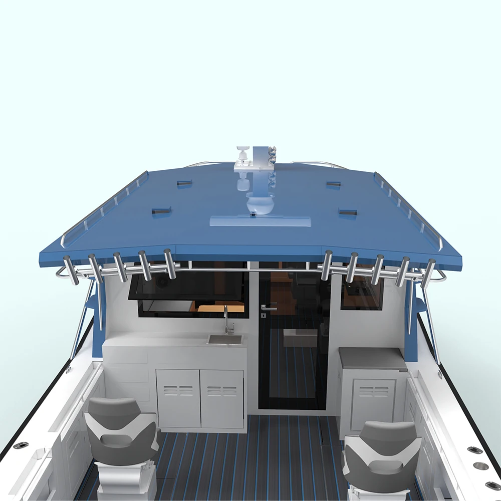 Gospel Boat 11m high speed Catamaran customized fishing boat