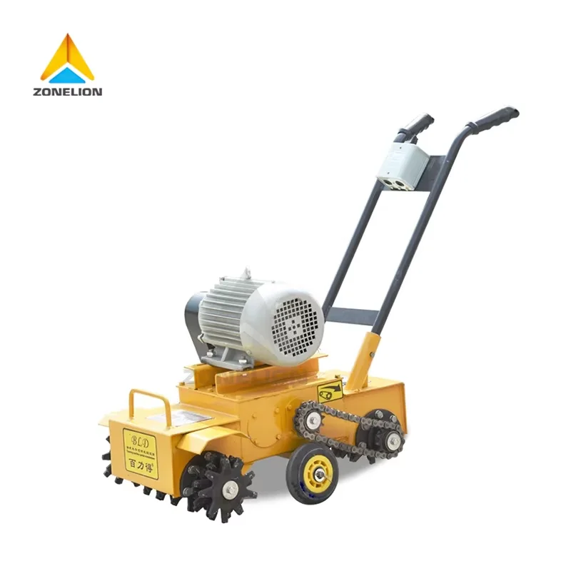 Floor stripper concrete floor grinder removal scarifier machine
