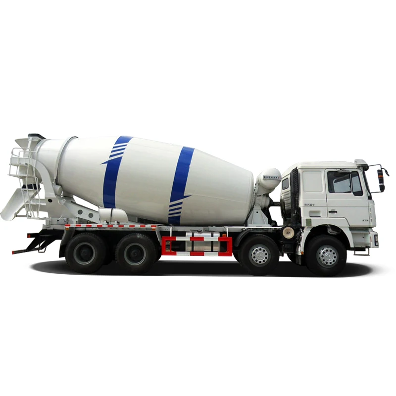 shacman f3000 cement mixer truck 14cbm 12 wheeler cement mixing truck 380Hp with pump