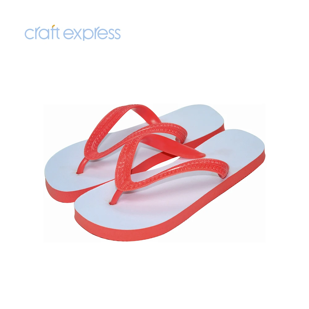 Оптовая продажа, индивидуальные сублимационные заготовки Craft Express, Детские сублимационные бессвинцовые шлепанцы для персонализации и подарков (TX04)